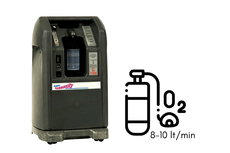 Concentratore di Ossigeno 8 10 litri al minuto per applicazioni mediche Eurosider