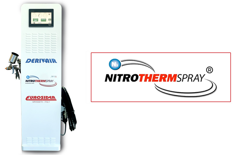 Verniciatura industriale ad Azoto NitroTherm® Spray by EUROSIDER®